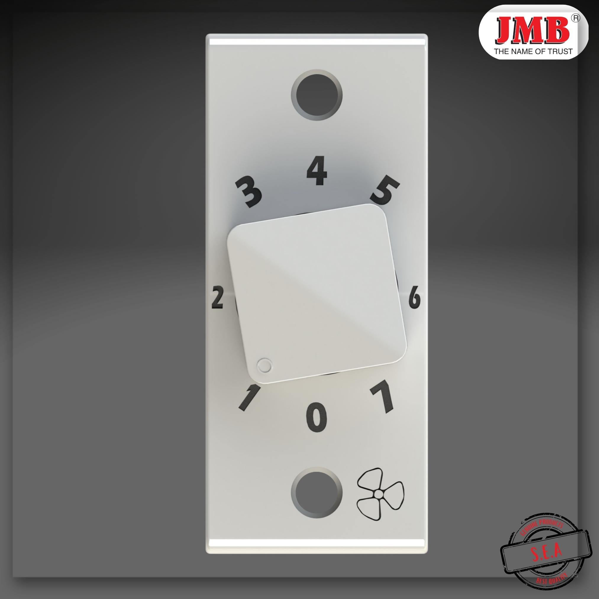 Switch 7-Step Diamond Fan Regulator for Ceiling Fans | JMB
