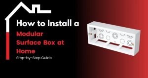 Industrial-grade white modular blank plate for electrical switchboard installations by a leading modular blank plate manufacturer.