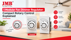 1 Modular Fan Dimmer Regulator: Compact Rotary Control Explained